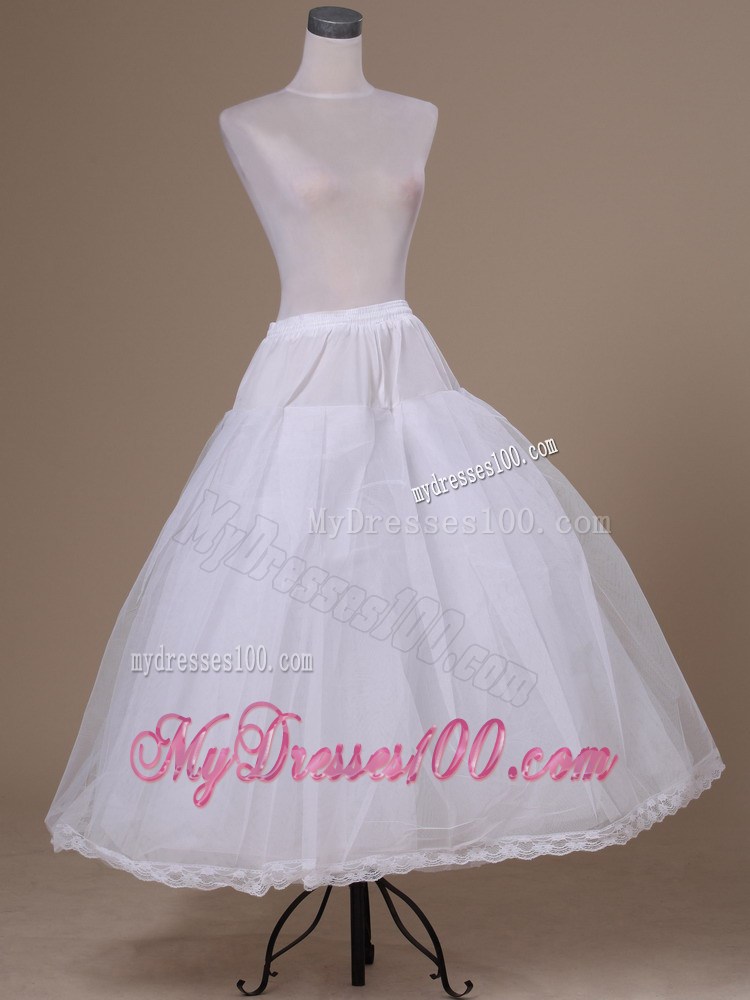 Tulle Floor-length White Petticoat