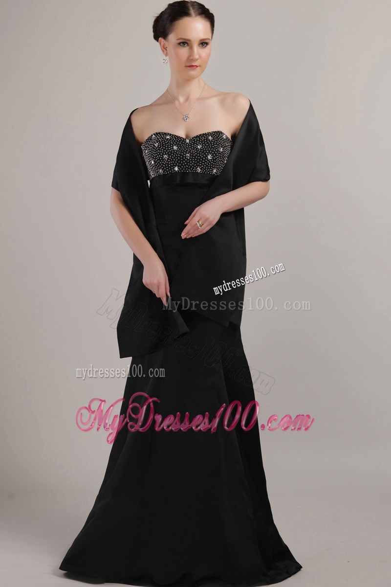 Beaded Sweetheart Trumpet Style Mother Of The Bride Dress 2013