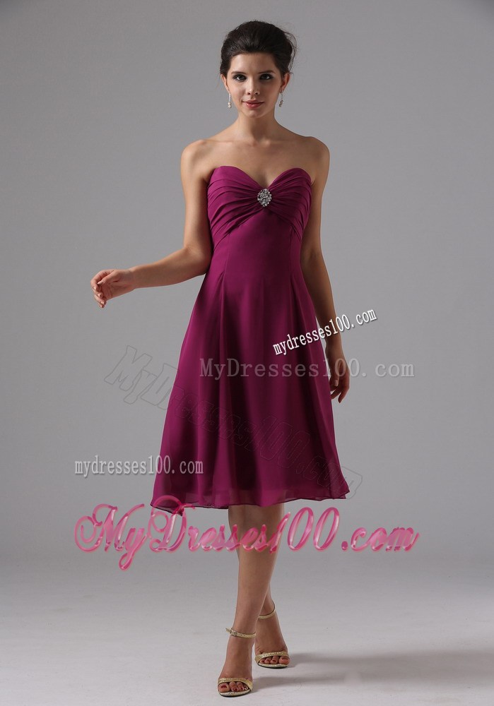 Plus Size Sweetheart Short Burgundy Mothers Outfit For Weddings