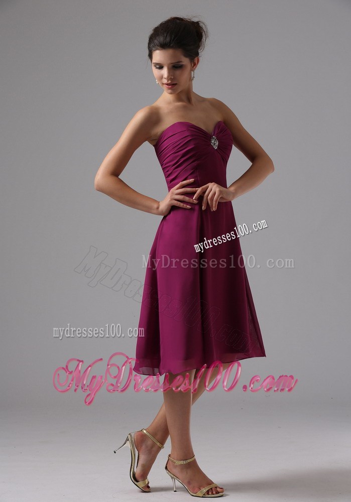 Plus Size Sweetheart Short Burgundy Mothers Outfit For Weddings