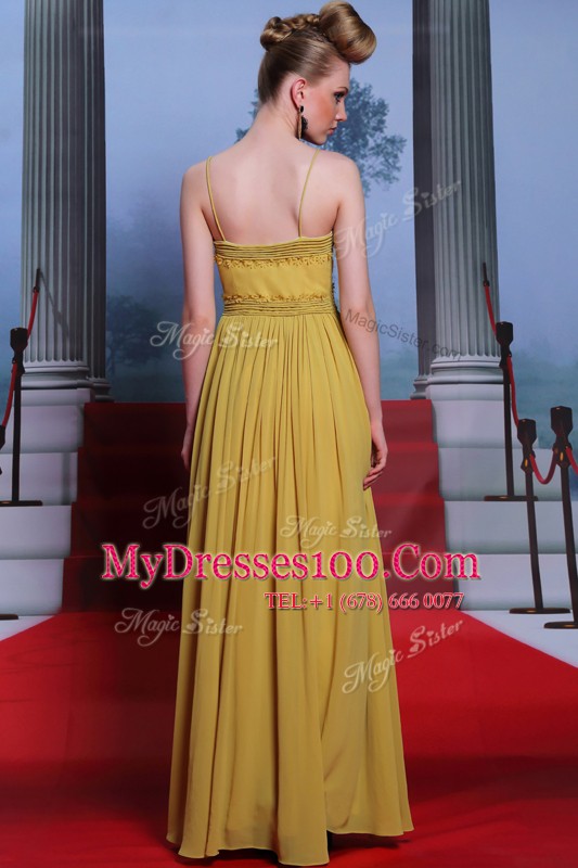 Modest Sleeveless Side Zipper Floor Length Appliques