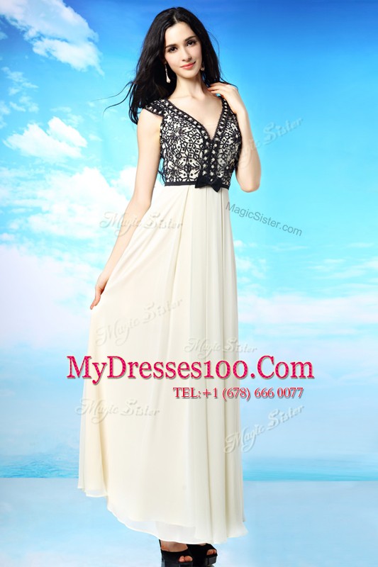 Custom Made Cap Sleeves Appliques and Bowknot Side Zipper Mother Of The Bride Dress