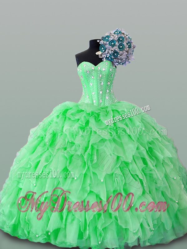 2016 Fashionable Sweet 16 Dresses with Beading