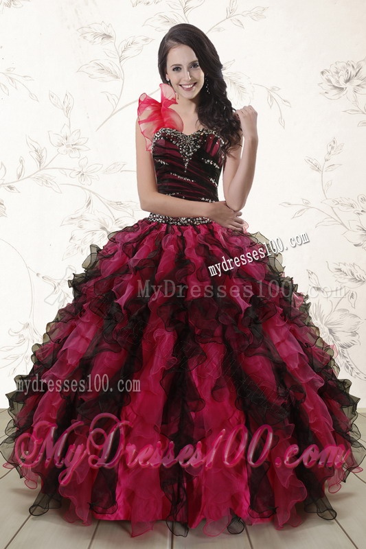 Beautiful Multi Color 2016 Quinceanera Dresses with Sweetheart