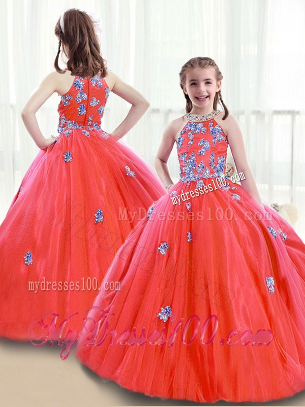 Popular Zipper Up Mini Quinceanera Dresses with High Neck