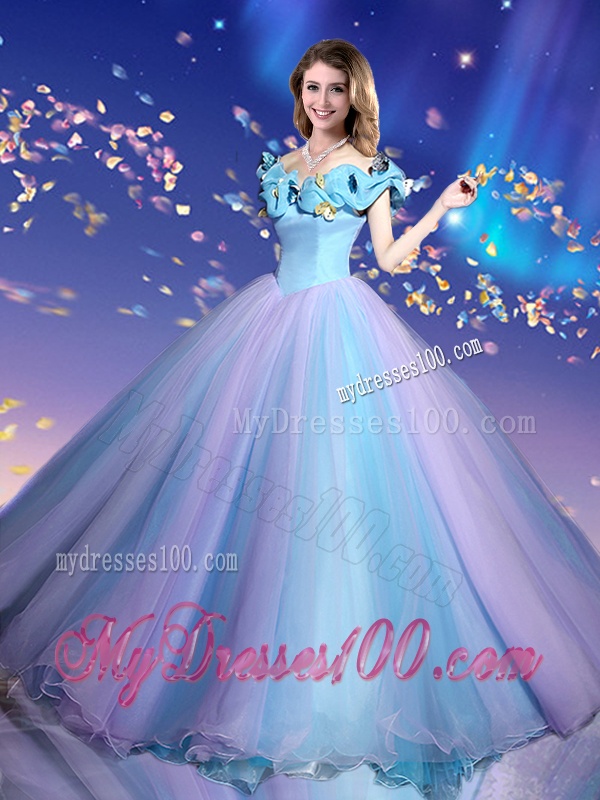 Gorgeous Off the Shoulder Quinceanera Dresses in Multi Color