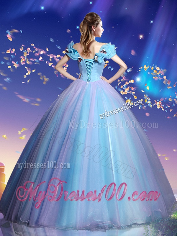 Gorgeous Off the Shoulder Quinceanera Dresses in Multi Color