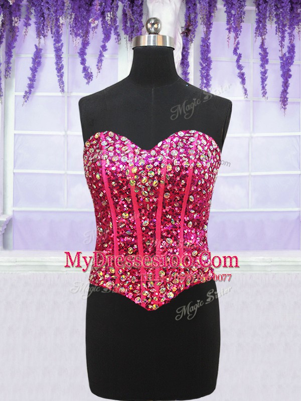 Floor Length Coral Red 15th Birthday Dress Organza Sleeveless Beading and Ruffles