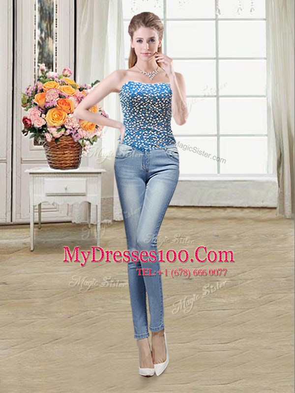 Four Piece Floor Length Teal Vestidos de Quinceanera Sweetheart Sleeveless Lace Up
