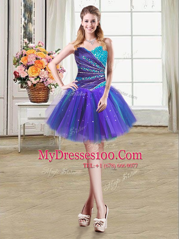 Three Piece Sleeveless Lace Up Floor Length Beading and Ruffles Quinceanera Dresses
