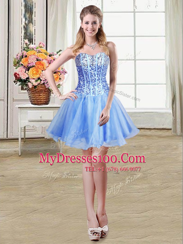 Fitting Four Piece Multi-color Lace Up Quinceanera Dresses Ruffles and Sequins Sleeveless Floor Length
