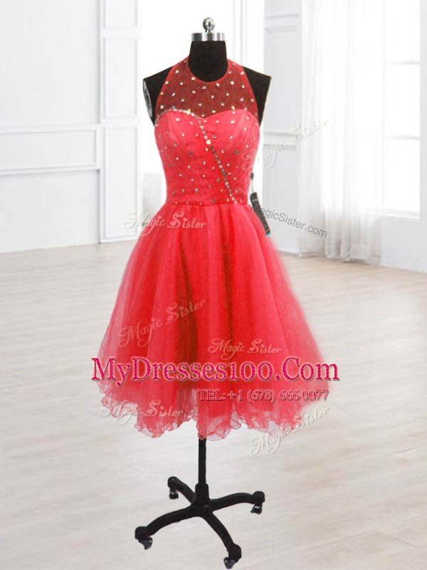 Sleeveless Sequins Lace Up Club Wear