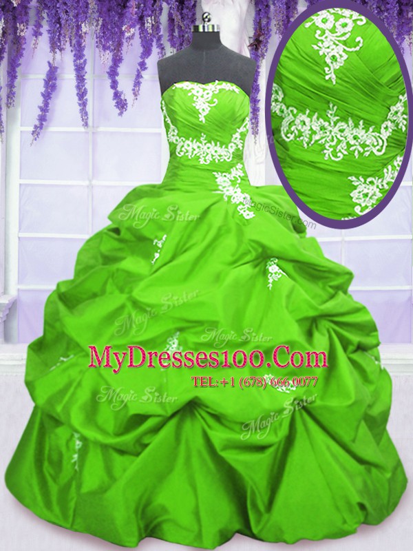 Admirable Pick Ups Floor Length Ball Gowns Sleeveless 15 Quinceanera Dress Lace Up