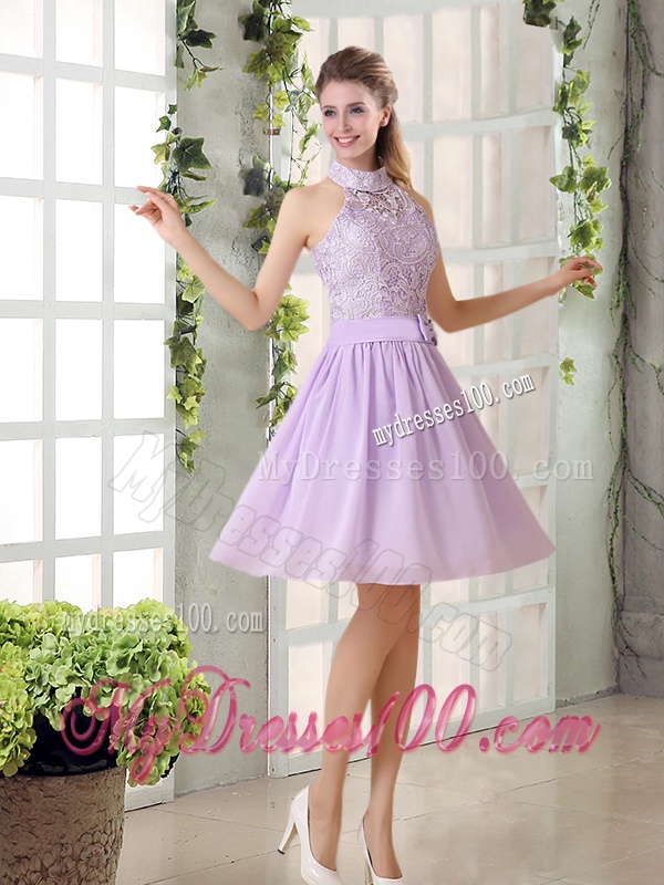 Baby Blue Ball Gown Ruffles Quinceanera Dress and Lilac Short Dama Dresses and Applique and Ruffles Little Girl Dress