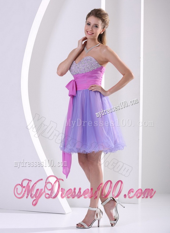 Elegant Red Sweetheart Quinceanera Dress and Sash and Beading Short Dama Dresses and Halter Top Red Little Girl Dress