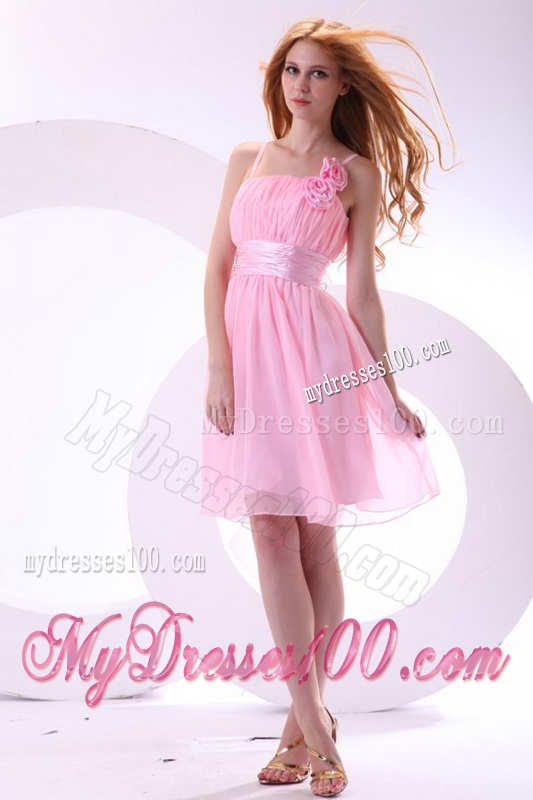 Multi Color Ball Gown Ruffles Quinceanera Dress and Ruching Baby Pink Dama Dresses and Halter Top Multi Color Little Girl Dress