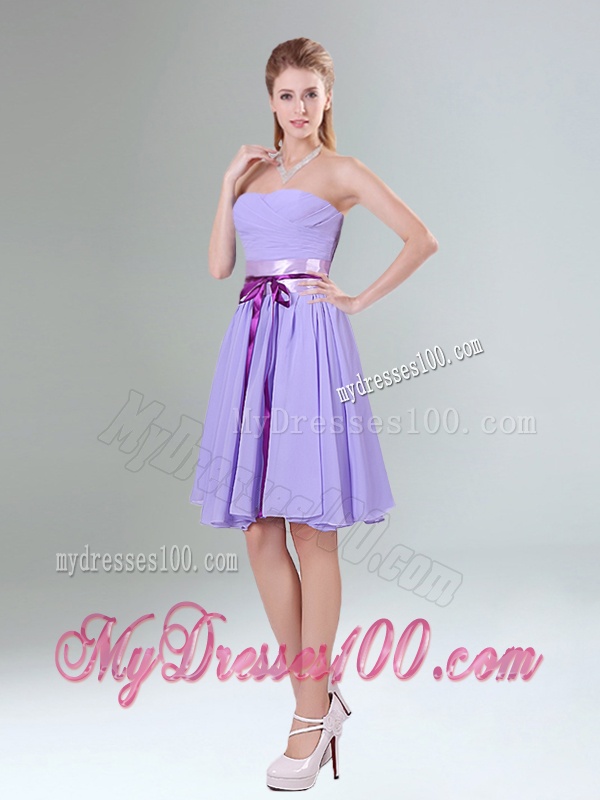 Strapless Ruffles Elegant Quinceanera Dress and Lavender Mini Length Evening Dress and Appliques and Ruffles Baby Bule Little Girl Pageant Dress