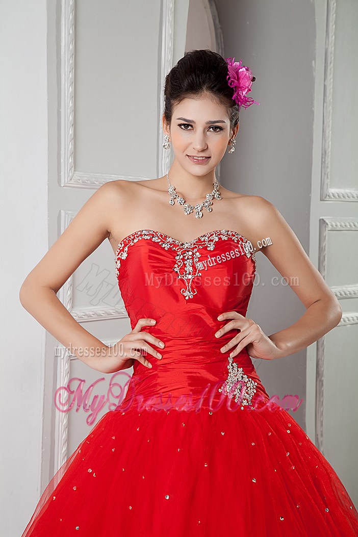 Flattering Sweetheart Beaded Quinceanera Dresses Ball Gown Lace-up Back