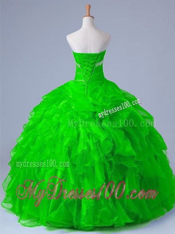 2016 Sexy Strapless Quinceanera Dresses with Beading and Ruffles