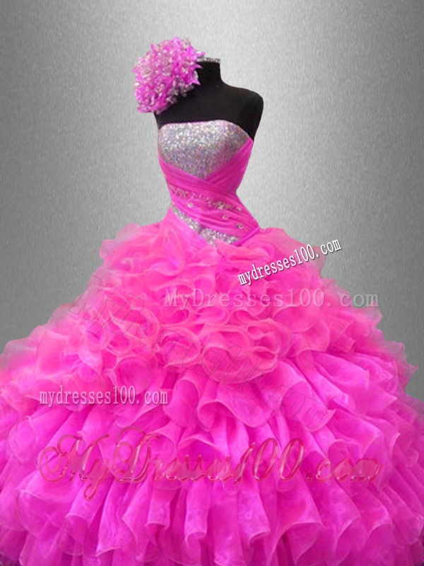 Fall Ball Gown New Style Quinceanera Dresses with Sequins