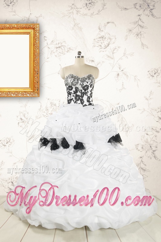 Fast Delivery Sweet 15 Dresses Hand Made Flowers for 2016