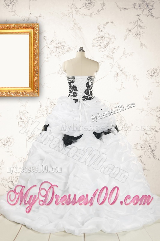 Fast Delivery Sweet 15 Dresses Hand Made Flowers for 2016