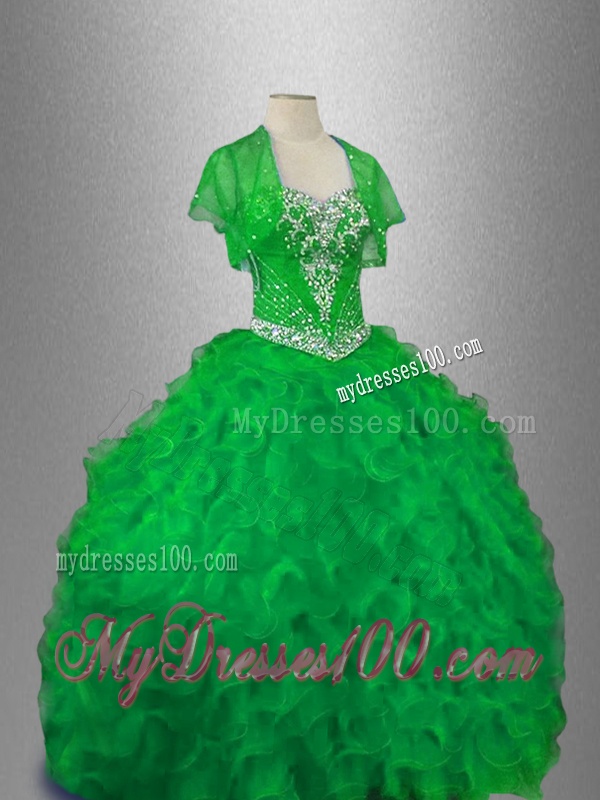 Gorgeous Sweetheart Quinceanera Gowns with Beading