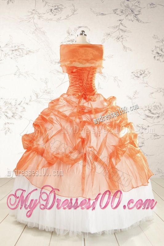 New Style Ball Gown Beaded and Applique Quinceanera Dresses for 2016