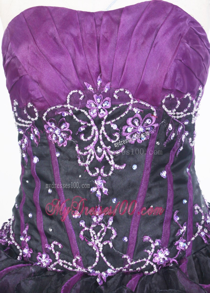 Luxurious Beading and Ruffles Quinceanera Gown in Multi-color