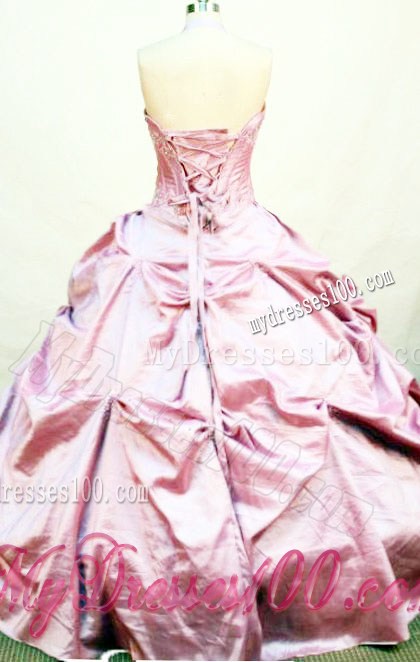 2012 on Promotion Pink Halter Top Beaded Taffeta Sweet Sixteen Dresses