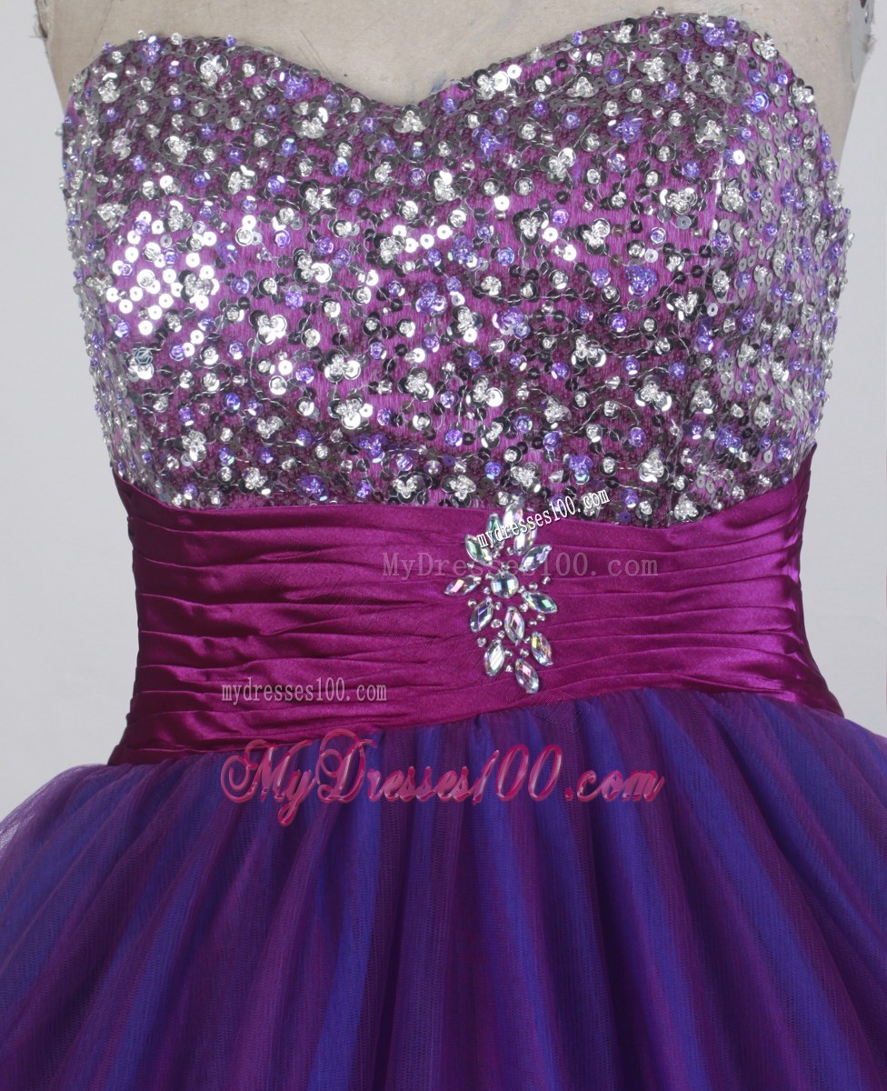Prefect Princess Sweetheart Long Quinceanera Dresses with Dropped Waist