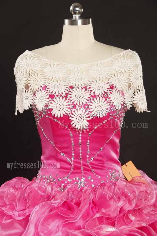 2016 New Style Sweetheart Wedding Dress with Lace and Ruffles
