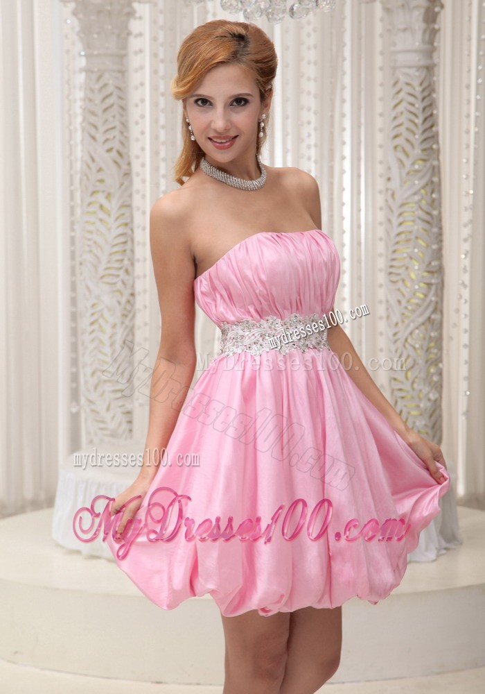 Appliques Bodice Sash with Beading Prom Dress For Formal Evening