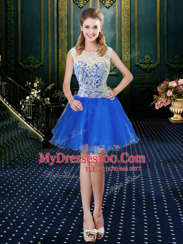 Amazing Four Piece Sleeveless Brush Train Lace Zipper Sweet 16 Dresses