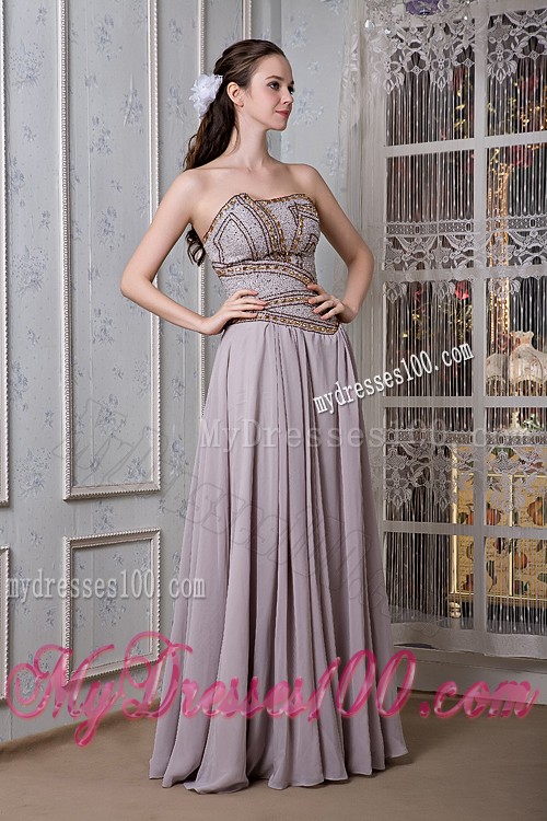Pattern Pleated Strapless Prom Dress for Women the Brand New Style