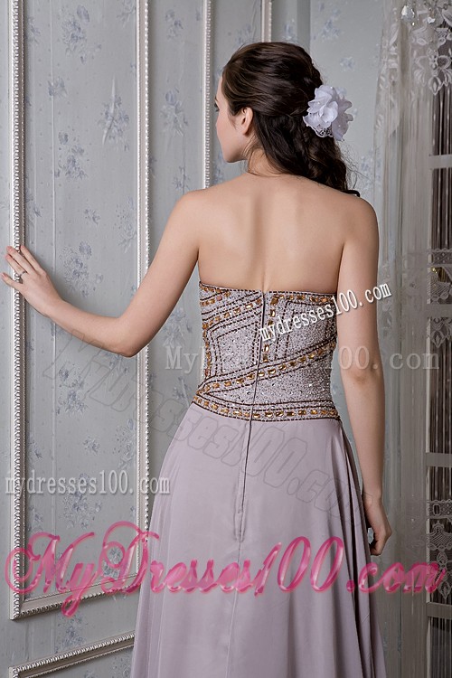 Pattern Pleated Strapless Prom Dress for Women the Brand New Style