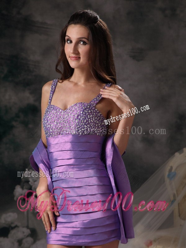 Special Straps Tiers Prom Gown with Wraps and Shining Beadings