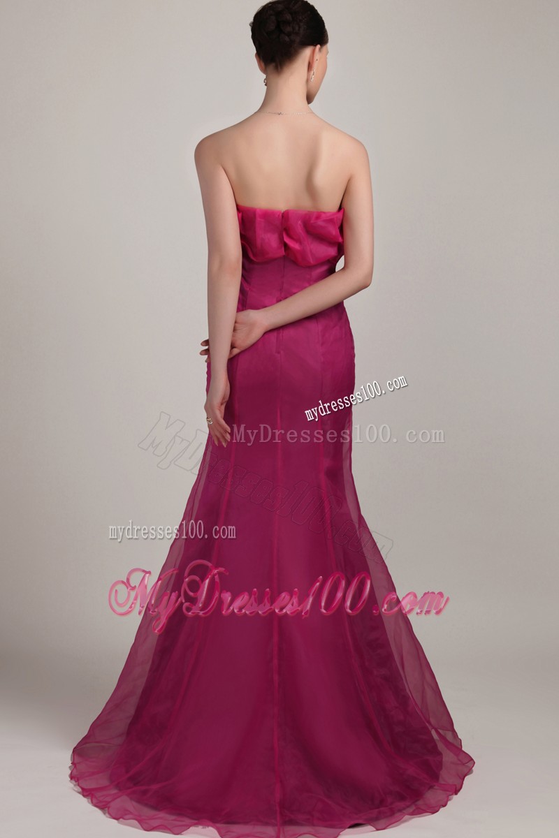 Sexy Mermaid Floor Length Ruffles Prom Party Dresses Zipper-up in Fashion