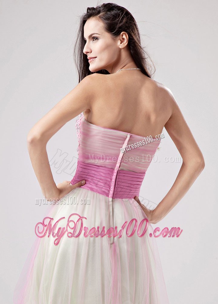 Cute Sweetheart Beading Cocktail Dress Multi-color Knee-length