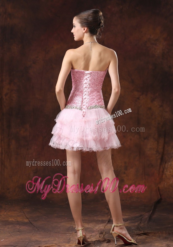 2013 Cute Sequin Sweetheart Mini-length Beaded 2013 Cocktail Dresses