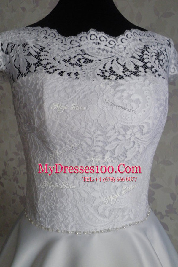Top Selling Cap Sleeves Zipper Knee Length Lace Cocktail Dresses