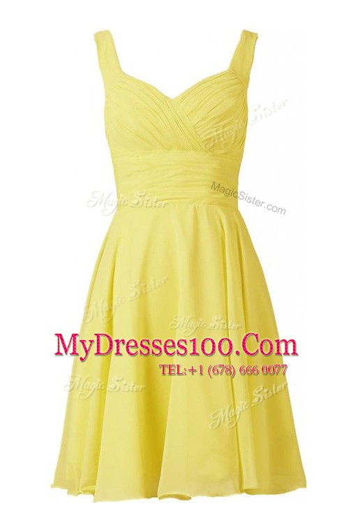 Off the Shoulder Sleeveless Knee Length Pleated Zipper Prom Evening Gown with Turquoise