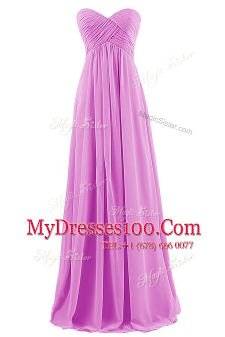 Pleated Apple Green Sleeveless Chiffon Zipper Evening Dresses for Prom and Party and Wedding Party