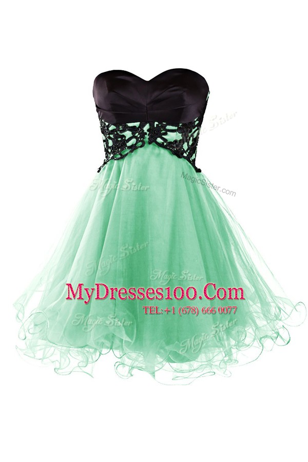 Sleeveless Lace Zipper Cocktail Dresses