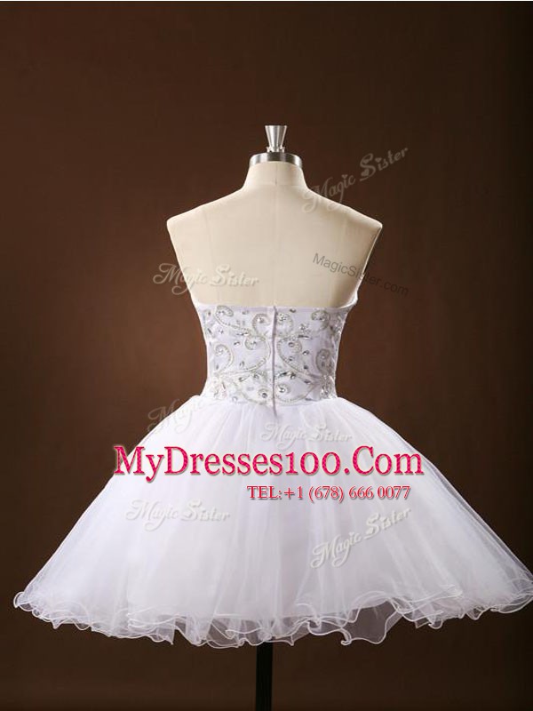 Elegant Sleeveless Zipper Mini Length Sashes ribbons
