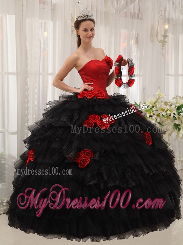 Handle-made Flower Halter Detachable Dresses for a Quinceanera