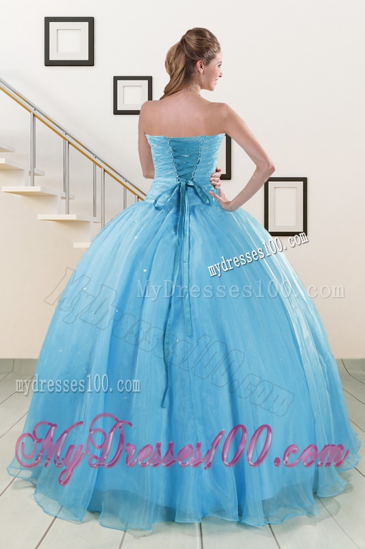 The Super Hot Big Puffy Aqua Blue Sweet 16 Dresses for 2016