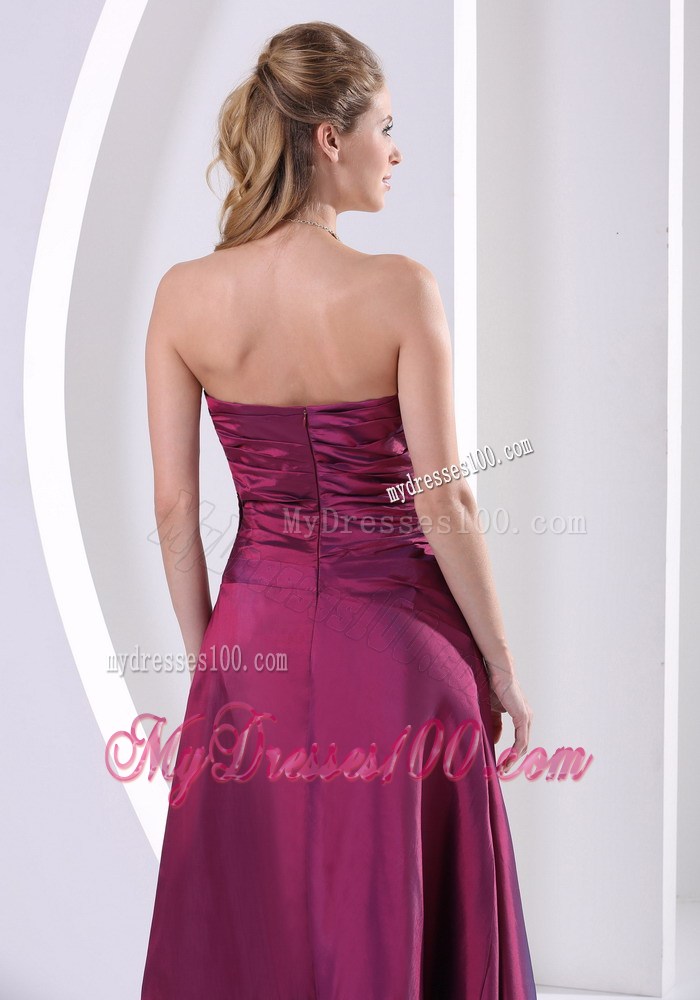 Custom Made Hand Made Flowers and Beading Prom Celebrity Dress