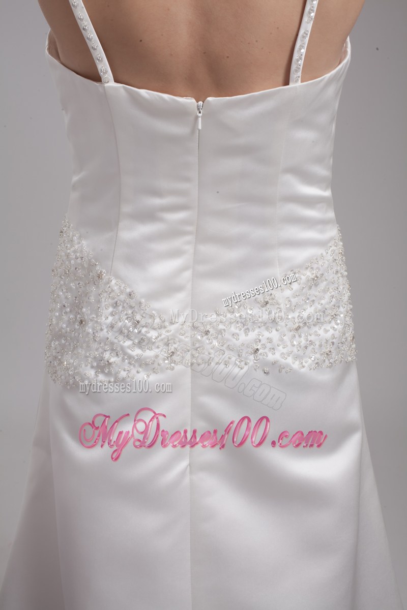 Halter Top Dress for Brides with Shining Beadings and Hollow Out For Beauties