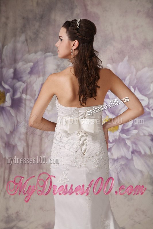 Mermaid High Neck Court Train Lace Beading Wedding Gowns with Belt
